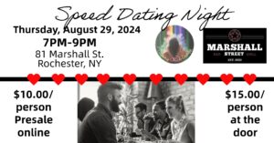 Marshall Street Speed Dating Night